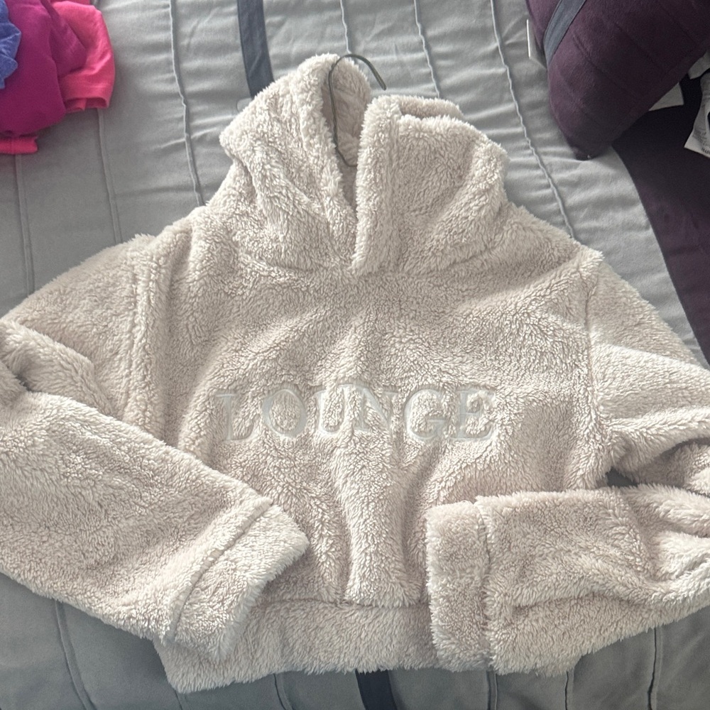 Lounge Cream Women's Fleece Hoodie